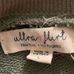 Ultra Flirt  Juniors Cold Shoulder Sweatshirt Photo 2