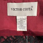 Victor Costa Women Lace Evening Jacket Sz 10 Cocktail Party Whimsigoth Victorian Black Photo 6