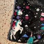 Scrub Top Christmas theme Small Black Photo 5