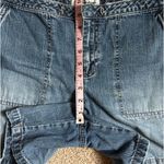 Old Navy Blue Jeans Women’s Cotton Denim Nautical Shorts. Size 10 Photo 4