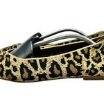 Skechers Cleo Claw Some Leopard Knit Ballet Flats Brown Tan Black Size 9.5 Photo 4