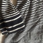 Urban Outfitters black white stripe turtleneck | large Photo 1