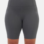 Girlfriend Collective  Gray High Rise Bike Shorts- Size XS Photo 0