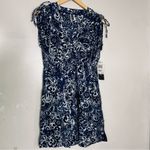 Ralph Lauren Lauren  Navy Blue Cotton‎ Swim Cover Up Sz Small Photo 2