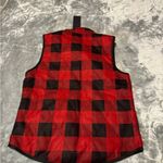 Rachel Red and Black Plaid Vest Photo 1