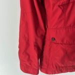 Ralph Lauren Lauren Ralph Active S Red Utility Jacket Outerwear Long Sleeve Snap Pockets Chic Photo 3