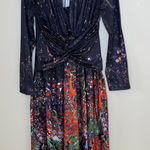 Women's Dress Whimsigoth Art To Wear Abstract Evening Dark Romantic Long Sleeve Black Photo 0