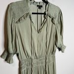 Anthropologie  Current Air Cap May sage green midi dress Photo 6
