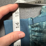 Under Armour Athletic Shorts Womens M Blue White Pattern Fitted Lined Pocket Photo 11