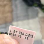 None Vtg black floral tropical colorful bright push up top lettuce trim bikini set Photo 7