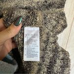 H&M Cozy Sweater Dress Gold Black Metallic XS Photo 3