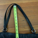 Coach Black Pebbled Leather Park Tote Shoulder Bag Career Utility Designer Photo 7