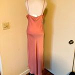 ZARA BLOGGERS FAVE! SATIN EFFECT Buttoned Slip Midi Dress Dusty Pink Photo 15