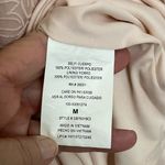 Gianni Bini GB  Textured Sleeveless Swing Dress Size M Blush Pink Photo 7