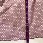 Light Pink & White Polka Dot LightWeight Blouse Size S EUC Photo 9