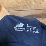 New Balance Women’s Leggings Small Coral & Grey Colorblock With Navy Blue NB dry Photo 11