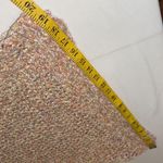 CAbi  sweater round neckline fishnet style short sleeves multicolor Size Medium Photo 3