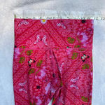 Terez New  pink bandana leggings XS Photo 2