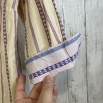 Robert Graham Robert‎ Graham Top Womens S Striped Colorful Coastal Cowgirl Button Up Flip Cuff Photo 1