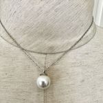 EXPRESS single pearl drop necklace Photo 0