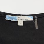 Ceceo Womens Dress‎ Size M Bodycon Mini Cutout Peplum Club Trendy Cocktail Party Black Size M Photo 6