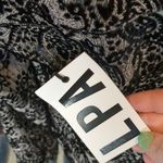 LPA  black long sleeve button down collared shirt size small Photo 6