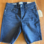 Universal Threads Universal Thread High Rise Bermuda Dark Gray Shorts Women’s Size 4 NWT Photo 0