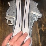 Converse  All-Star‎ Sneakers Shoes Women's Size 7 Silver Metallic Photo 5