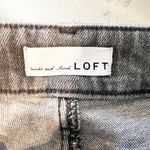 Loft  The High Rise Curvy Kick Crop Jeans Gray Black Wash 27 / 4 Photo 1