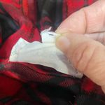 Hippie Rose  plaid flannel hooded button down shirt, size‎ medium Photo 5