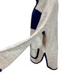 Anthropologie Moth Colorblocked 100% Wool Sweater Coat Gray Size XS Photo 5