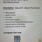 Revolve  SNDYS Pink Sheer Top Photo 4