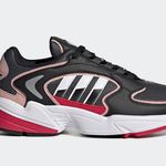 Adidas Falcon 2000 Sneakers Running Shoes Black Pink Activewear FU9589 Workout Photo 0