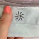 Athleta  Light Blue & Gray T-Back Sports Bra Photo 4
