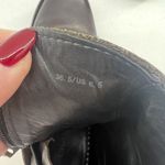 Rag and Bone  Size 6.5 Harper Moto Boots Ankle Booties Dark Brown Leather Comfy Photo 7