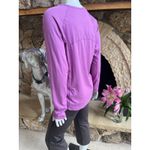 Title Nine  1/4 Zip Long Sleeve Purple  Shirt with Zipped Pocket Women's Large Photo 2