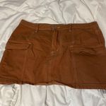 RSQ Brown Cargo Mini Skirt  Photo 0