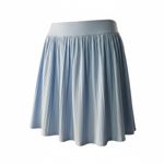 2 Piece Blue and White Pleated Skorts Skirt Size XL Photo 2
