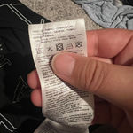 Armani Exchange Women's Tee Shirt Dress with Logo Lettering , Black small Photo 8