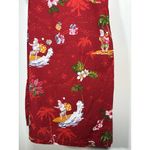 HAWAIIAN HANGOVER Size Large Santa Christmas Aloha Dress Sleeveless Red Holidays Photo 3