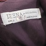 Mac Duggal Ieena for Plum Purple Satin V-neck Jumpsuit Size 2 US $358 Photo 8