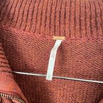 Free People  Mont Blanc Cable Knit Mini Sweater Dress in Red Jasper Photo 2