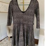 Bethany Mota Glitter Mini Dress Fit Flare Glam Sparkle Y2K Spring Summer Luxury Photo 2