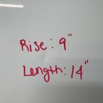 Silver Jeans Dark Wash Cut Off Denim Beaded Shorts Women's Size 36 Blue Photo 7