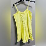 Urban Outfitters  NWT Women's Juliette‎ Lace Inset Romper Size Small Photo 3