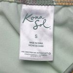 Kona Sol Womens Small Double Tab Medium Coverage Hipster Bikini Bottom Beachwear Photo 7
