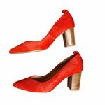 Anthropologie  Calf Hair High Block Pump Heel Size 10 Photo 6