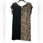 BiBi Animal Print Dress with Black Accents Size L Photo 1