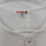 Sundry  Ski Club Long Sleeve in Optic White Photo 2