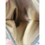 KAVU Green Floral Canvas Zip Up Pockets Adjustable Corssbody Hand Bag Photo 8